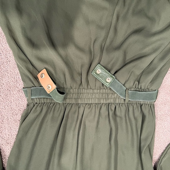 Army Green A’GACI Romper - Picture 3 of 5